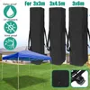Tents And Shelters 210D Polyester Outdoor Awnings Tent Storage Bag Black Pavilion Canopy Handle Design Durable Gazebo Camping Supplies