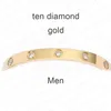 Bracelet Designer Sieraden Armbanden Designer voor vrouwen Gold Cuff Schroefarmbanden schroevendraaier Barmers 4CZ voor dames heren feest geschenkarmbanden