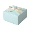 Scatole di cartone di carta da regalo Scatole di confezioni regalo di carta con nastri Scatole di caramelle per decorazioni di bomboniere fai-da-te per imballaggi 230306