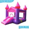 Opblaasbare bouncers playhouse schommels veiligheid stuiters bouncers bounce house kinderen maan walk jump castle schuifriem blazer drop levering dhii6