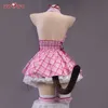 Costumes d'anime UWOWO NEKOPARA Chocola Cosplay Halloween Noël Venez Nouvelle Idole Catgirl Robe de Femme de Chambre Chocola Vanille Théâtrale Venez Tenue Z0301