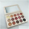 Ombretto Nuovo trucco Ralnbow Your Eyes Glitter e Matte 15Color M Eyeshadow Palette Shadows Drop Delivery Salute Bellezza Dht4V