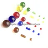 Rökande rör Glas kolhydratlock Ruby Insert Pearl Set med 20mm 14mm Colorf Caps 5mm 6mm Pillar Pearls For Water Bongs Domeless Nails D DHVZH