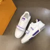 Мода Men Luxury Shoes Designer Trainer Trainer Sneakers Размер 38-45 модель JD MXK9000000001