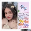 Pinces À Cheveux Barrettes Nouvelle Corée Mignon Étoile De Mer Lapin Charme Pour Filles Mode Cristal Brillant Chapeaux Épingles À Cheveux Bandeaux Accessoires Dhidc