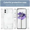 Rien téléphone 1 coque de téléphone souple TPU Gel pare-chocs clair dur acrylique coque arrière