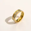 Ancient classic oil dripping diamond middle ancient ring women Designer luxury jewelry