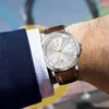 Relógios de pulso Poniger Suíça Japão Japão NH35A Relógios Mecânicos Automáticos Mecânicos 50m Relógio de Safira de Tachímetro à prova d'água