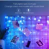 Decorazioni natalizie Ghirlanda di un anno USB Bluetooth LED RGB Stringa di luce Smart Phone APP Decorazione musicale Noel Cristmas 2023Natale