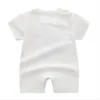 Kinderkleding Sets Designer Rompers Baby Boy Girl Girl Top Kwaliteit Korte mouwen Lange mouw 100% katoenen kleding 1-2 jaar oude pasgeboren jumpsuits