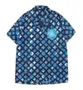 2023 Zomer heren shirt met korte mouwen shirt Volledig scherm Letters jeugd mode mode heren licht luxe shirt met korte mouwen shirtm-3xl