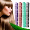 10 Colors Professional Hair Combs Barber Hairdressing Hair Cutting Brush Antistatic Pro Salon Hair Care Styling Tool 07703653950