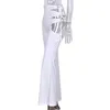 Frauenhose Capris sexy ausschneiden dünne Cyber ​​y2k Harajuku Streetwear Vintage Kleidung Frauen Verband Hosen hohe Taille Clubwear