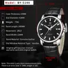 Wristwatches Fashion Military Men's Watch Mechanical Automatic Stainless Steel Case 30M Life Waterproof Sports Winding