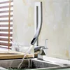 Rubinetti per lavabo bagno Lavabo Maniglia singola Montaggio su piano Rubinetto alto quadrato in ottone totale e miscelatore freddo Rubinetto per acqua Nero Oro