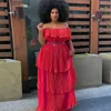 Casual Dresses 2023 Yellow Chiffon Off Shoulder Slim Fit Beach Holiday Pleated Long Dress T230303