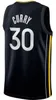 Stephen Curry Klay Thompson Basketball Maillots Draymond Green Warriores Andrew Wiggins Poole 2023 City Shirt Edition Bleu Noir Jersey