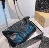 Tote bag Borse di lusso Borse firmate Borsa a tracolla Donna Borse a tracolla Zaino Borsa LOULOU Denim Lettera Y Catena donna in pelle Borse da sera di alta qualità