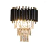 벽 램프 LED SCONCES 조명 침실 거실 크리스탈 램프 AC90-260V 침대 옆 장식 라이트 비품