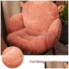 Cushion/Decorative Pillow Cushiondecorative Chair Onepiece Cushion Office Sedentary Butt Mat Student Seat Back Cushions Waist Suppor Dhkni