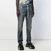 Men's Jeans Male Fashion High Quality Streetwear Ripped Slim Fit Casual Micro Stretch Trousers Trend Denim Pamts