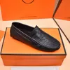 Brand Name Mens Loafers Dress Shoes Italy Cow Leather Sheepskin Casual Driving Wedding Shoe With Orignal Box Size 38-46