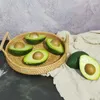 Party Dekoration 1PC Simulation Obst Gefälschte Avocado Modell Lebensmittel Schaufenster Küche Pografie Requisiten Zubehör Wohnkultur