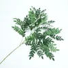 Decorative Flowers 2 Pieces / Lots 1 Meter Long Green Artificial Plant Olive Leaf Branch Decoration Large Vase Grass