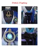 Costumes de anime Genshin Impact Cosplay Vem Wig Scaramouche Cosplay Come Genshin Impact Come Wig Full Set Without Cap Z0301