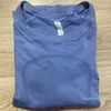Lu Women's Yoga Long Sleeve Shirts Fitness T-shirt Gymnasium Sportswear Quick drying T-shirt 2022 new 97