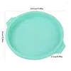 Moules de cuisson 4 pièces 6/8 pouces Silicone gâteau moule coeur rond en forme bricolage réutilisable Pan pain pour outils de cuisine