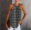 Women's Tanks Camis 2023 Spring and Summer New Butterfly Ink Painting Sexy Stripe Loose Tank Top T230303