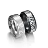 Band Rings Jesus Stainless Steel Christ Men Ring Christian Women Fashion Jewelry Gift Wholesale Drop Delivery Dhec8
