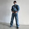 Jeans da uomo IEFB Lavaggio Mult Pocket Design 2023 Pantaloni cargo primaverili Tinta unita Pantaloni maschili High Street Moda casual 9A6678 230306