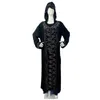 Vêtements ethniques Robe musulmane pour les femmes Abaya Dubai Party de luxe à capuche Turquie Islam Kaftan Vêtements africains Ramadan Eid Djellaba Robe Plus