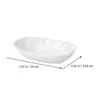 Bowls Ceramic Dish Baking Pan Tray Bowl Plate Porcelain Salad Oven Serving Dessert Bakeware Appetizer Kitchen Roasting Lasagna