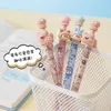 Gel Pens Kawaii Novelty 360 Degree Rotation Decompression Mechanical Gel Ink Pens Cute Pen School Office Writing Supplies Stationery Gift J230306