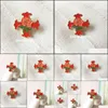 Pins spille 10pcs Croce rossa di Costantino Rose glitter Pins Spettaio Muratore Distintivo di smalto personalizzato BASSO