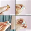 Pins Broches 50pcs maçonnerie métal émail insigne sur mesure épinglettes et broche maçons maçonnique rite écossais Shriners Triangle Squ Dhtkz