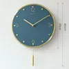 Wall Clocks Creative Clock Living Room Modern Home Design Silent Luxury Kitchen Quartz Mechanism Reloj Pared Watch