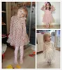 Девушки платья милые девушки платье новое летние платья для девочек причудливые цветочные платье принцессы детское ребенок день рождения тюльста