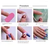 Faux Ongles 24pcs Détachable Brillant Pleine Couverture DIY Flocon De Neige Faux Noël Long Carré