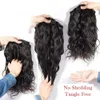 Body wave 3/4 PC wiązki ludzkich włosów surowe indyjskie włosy typu remy podwójny wątek do przedłużania włosów 100 g/sztuka, klasa 12A kolor naturalny