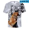 Men's T Shirts 2023 Personality Shirt 3D Print German Shepherd T-shirt Men/Women Cute Dog Clothes Young Summer