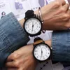 Relógios de pulso moda casual steampunk assiste masculino banda de couro marrom quartzo homem assistir preços grow reloj hombre 2023wristwatches thun22