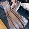 Casual Dresses HOUZHOU Sommerkleid Frauen Sexy Satin Slip Oversize Sommerkleider Grün Elegant Halter Streetwear