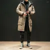 Men's Hoodies Winter Eiderdown Coat And Hooded Jacket Puffer Thick Over Korean Version ACE-0025