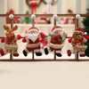Noel Süslemeleri 2023 DIY Özel 1 Hang Süsler Hediye Noel Baba Kardan Adam Ren Geyiği Oyuncak Bebeği Parti için