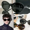 Nytt mode Rund design dam solglasögon 419 acetat båge populär och enkel stil Glasögon mångsidig utomhus Utnämning reseskydd glasögon för män