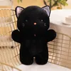 plush cute kitten doll plush toy black and white dog doll sleeping pillow doll valentine's day gift